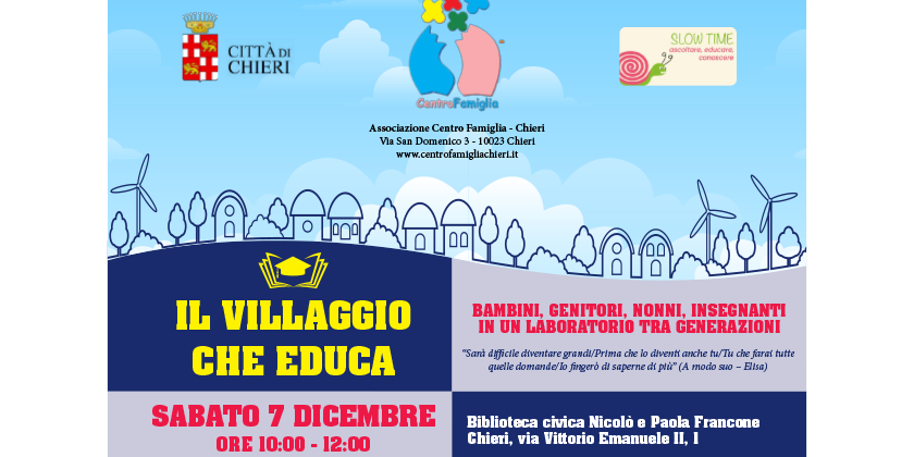 Il villaggio che educa